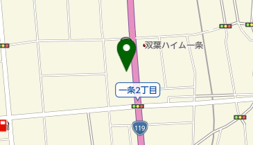 痛みの一条診療所の地図画像