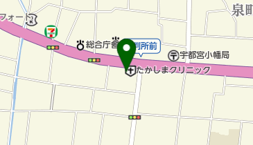 たかしま耳鼻咽喉科・内科の地図画像