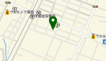 江曽島眼科医院の地図画像