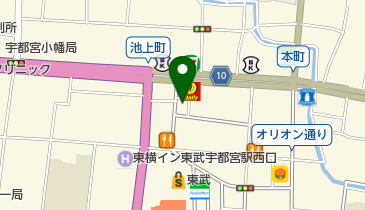 東武眼科クリニックの地図画像