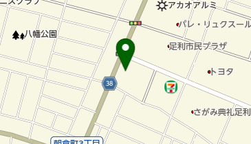 青柳耳鼻咽喉科の地図画像