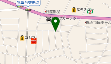 おおくぼみみはなのどクリニックの地図画像