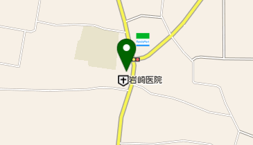 岩崎医院の地図画像