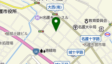 大兼久医院の地図画像