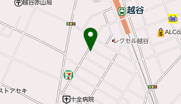 越谷ふれあいクリニックの地図画像