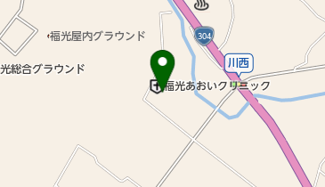 福光あおいクリニックの地図画像