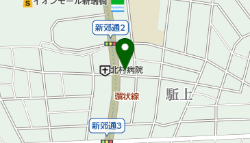 Kこどもクリニックの地図画像