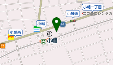 おばた駅皮フ科クリニックの地図画像