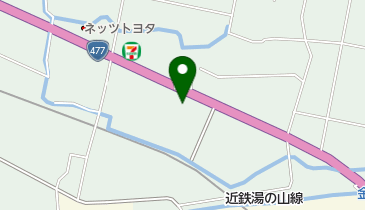 うえの整形外科の地図画像