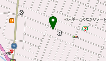 こころのクリニック山形の地図画像