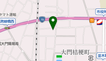 しいな医院の地図画像