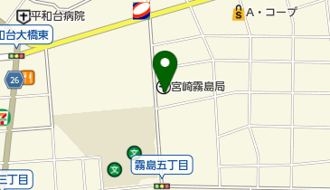 つまがり整形外科の地図画像