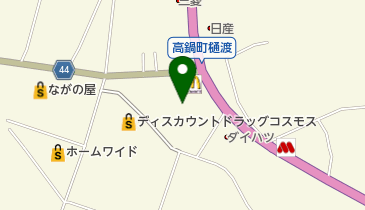 ながとも眼科の地図画像