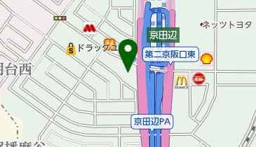 京都耳鼻咽喉音聲手術医院の地図画像
