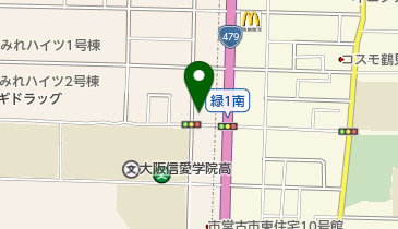 まつい眼科の地図画像