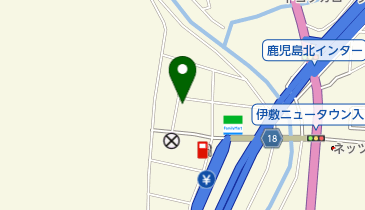 まつなが耳鼻咽喉科の地図画像