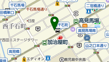 伊佐敷眼科医院の地図画像