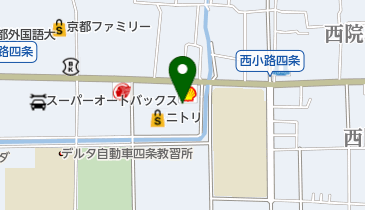 ニトリ 京都西院店 ニトリ 周辺の病院 薬局 Navitime