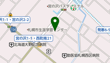 宮の沢小池こどもクリニックの地図画像