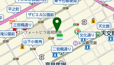 循環器科クリニック・山角の地図画像