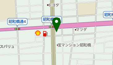 昭和橋耳鼻咽喉科の地図画像