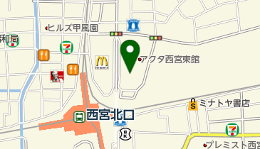 松尾眼科クリニックの地図画像