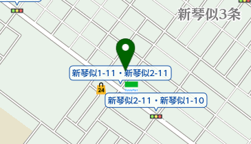 新川耳鼻咽喉科の地図画像