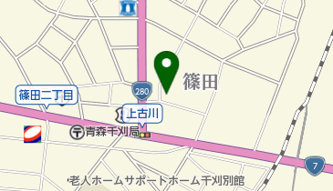 青森クリニックの地図画像