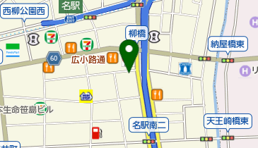名駅東聖クリニックの地図画像