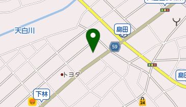 田森整形外科の地図画像