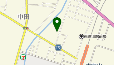 東とやまクリニックの地図画像