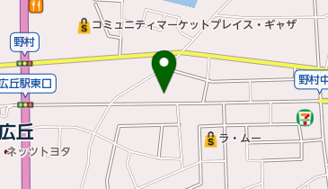 飯沼クリニックの地図画像