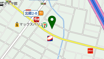 北都眼科の地図画像