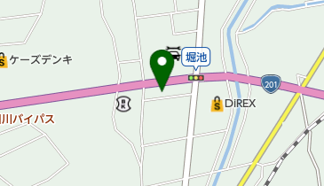 麻生耳鼻咽喉科クリニックの地図画像