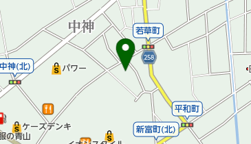 柳下小児科内科医院の地図画像