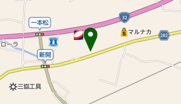 うえだ眼科の地図画像