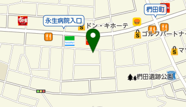 くぬぎだクリニックの地図画像