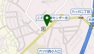 六ッ川耳鼻咽喉科クリニックの地図画像