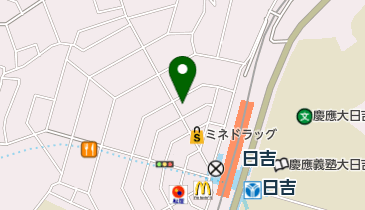 日吉せざいクリニックの地図画像