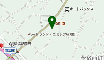 横浜都岡脳神経外科の地図画像