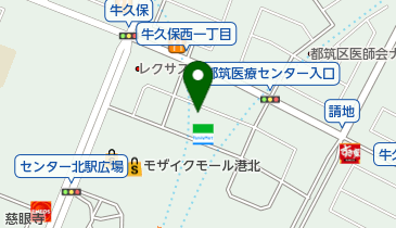 和久井ペインクリニックの地図画像
