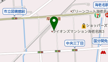 なごみ皮ふ科の地図画像