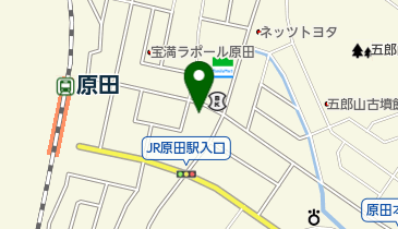 西本内科医院の地図画像