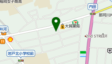 田中内科医院の地図画像