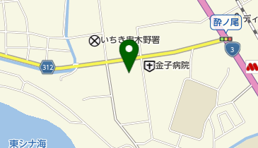 まきのせ泌尿器科の地図画像