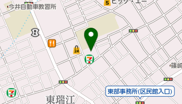 江戸川共済病院付属東瑞江医院の地図画像