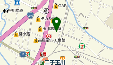 二子玉川駅前クリニックの地図画像