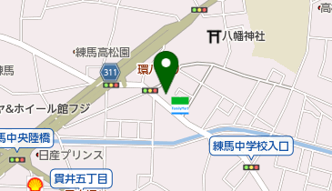 たかまつクリニックの地図画像