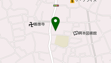興野皮膚科内科医院の地図画像
