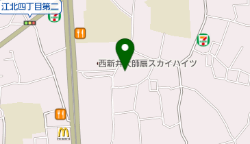 横井内科クリニックの地図画像